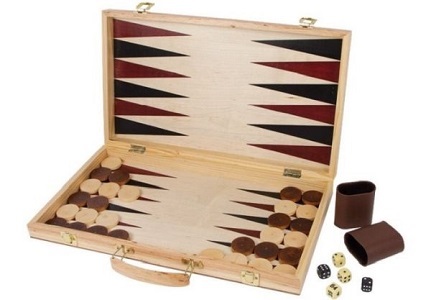 Backgammon szett