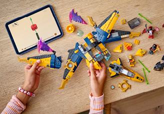 Játssz LEGO NINJAGO játékokat