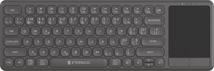 Bluetooth touchpados vezeték nélküli billentyűzet