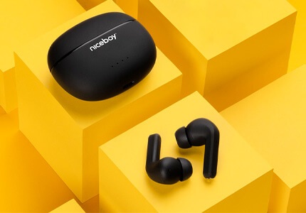 Niceboy hallójárathoz illeszkedő earbuds fülhallgatók