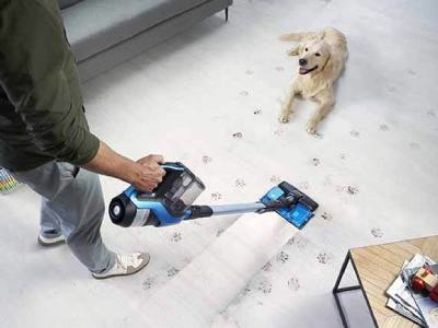 Vezeték nélküli álló porszívó nedves és száraz tisztításhoz