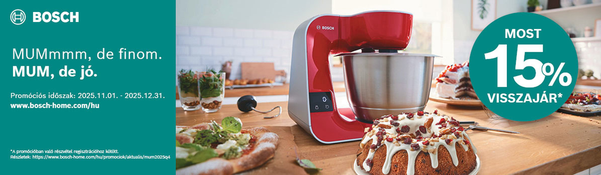 Bosch MUM promóció