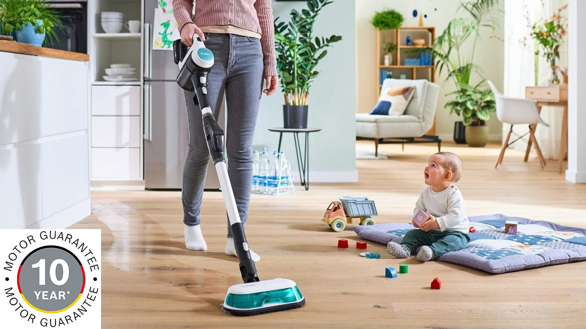 Bosch Unlimited 7 ProHygienic Aqua akkus álló porszívó