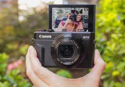 Professzionális canon kompakt fényképezőgép PowerShot G7 X Mark II