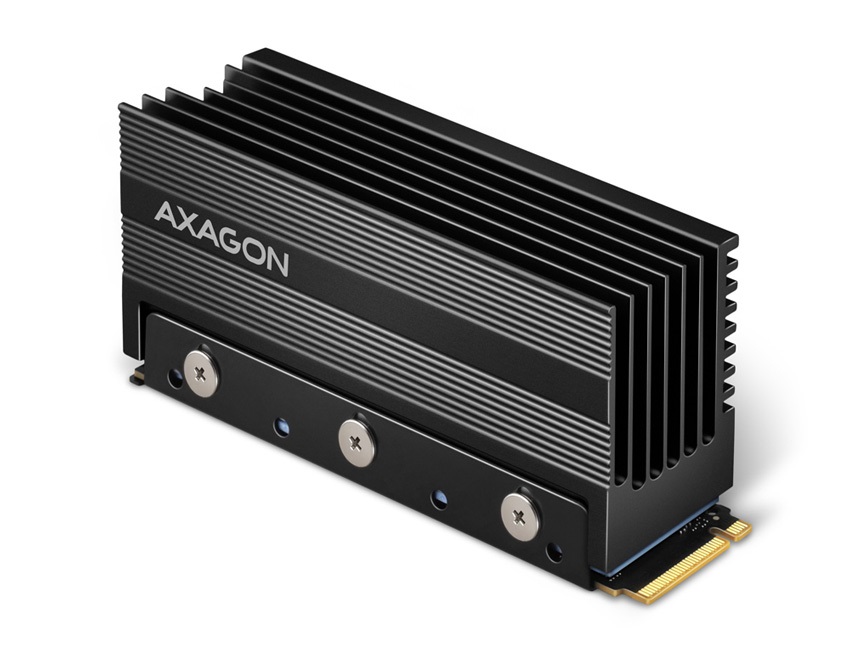 SSD hűtő M.2,axagon