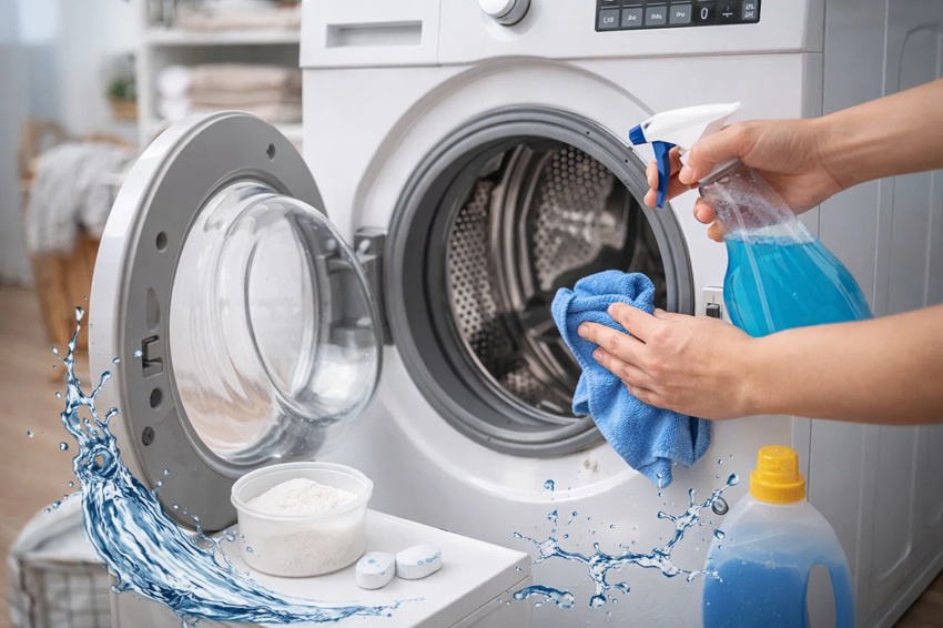 Mosógép tisztítása
