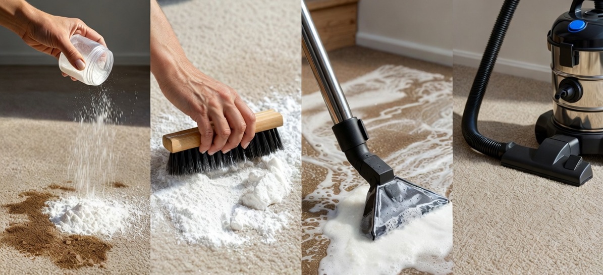 Szőnyeg tisztítása házilag