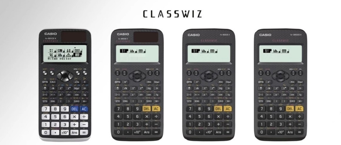 Casio Classwiz számológépek