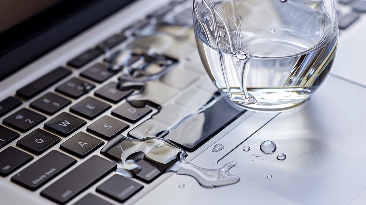 Leöntött notebook - mit tegyek