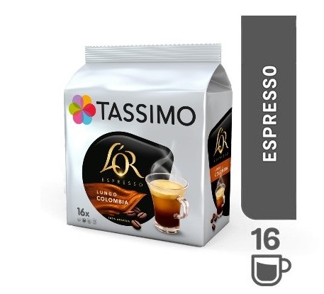 TASSIMO L'OR Kolumbia kávékapszulák