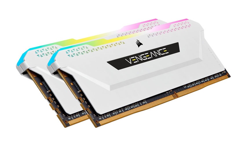 Corsair DDR4 RAM VENGEANCE RGB PRO SL fehér változat