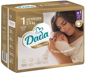 DADA Extra Care Newborn 1-es méret