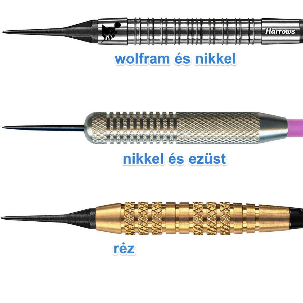 A darts nyíl testének anyaga