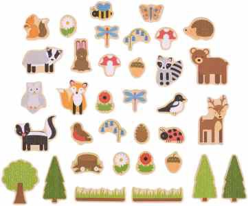 gyerekszoba dekoráció mágnesek