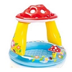 Gyerekmedence tetővel