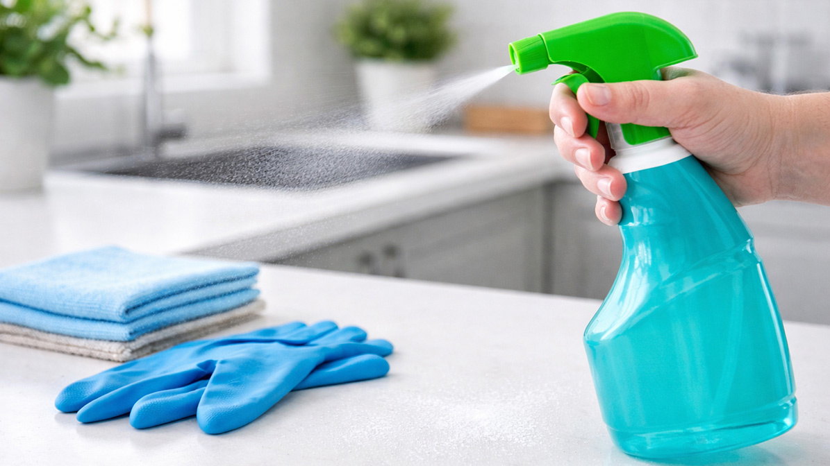 Fertőtlenítés házilag