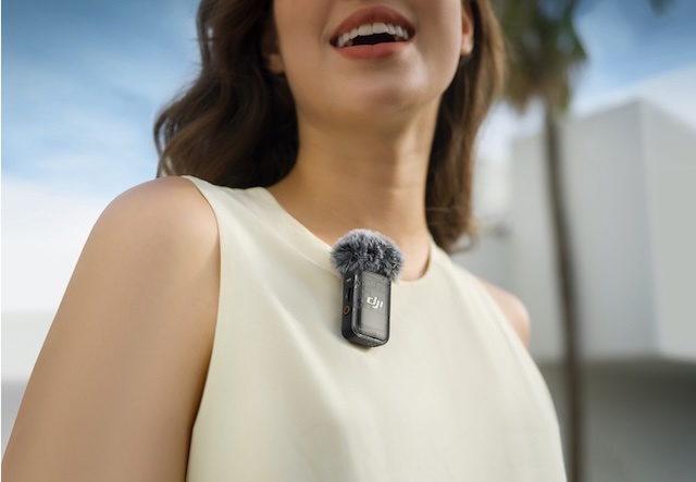 DJI mikrofon vezeték nélküli