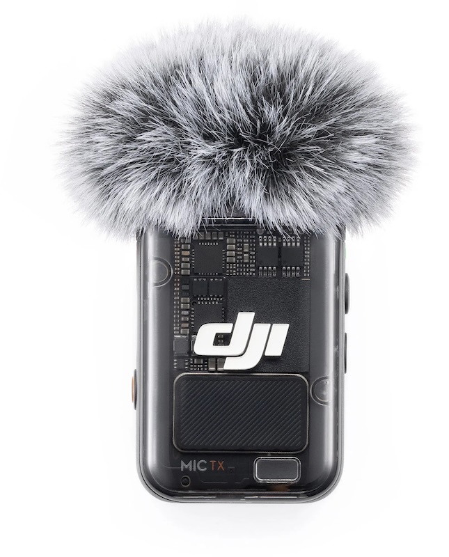 DJI mikrofon stúdió