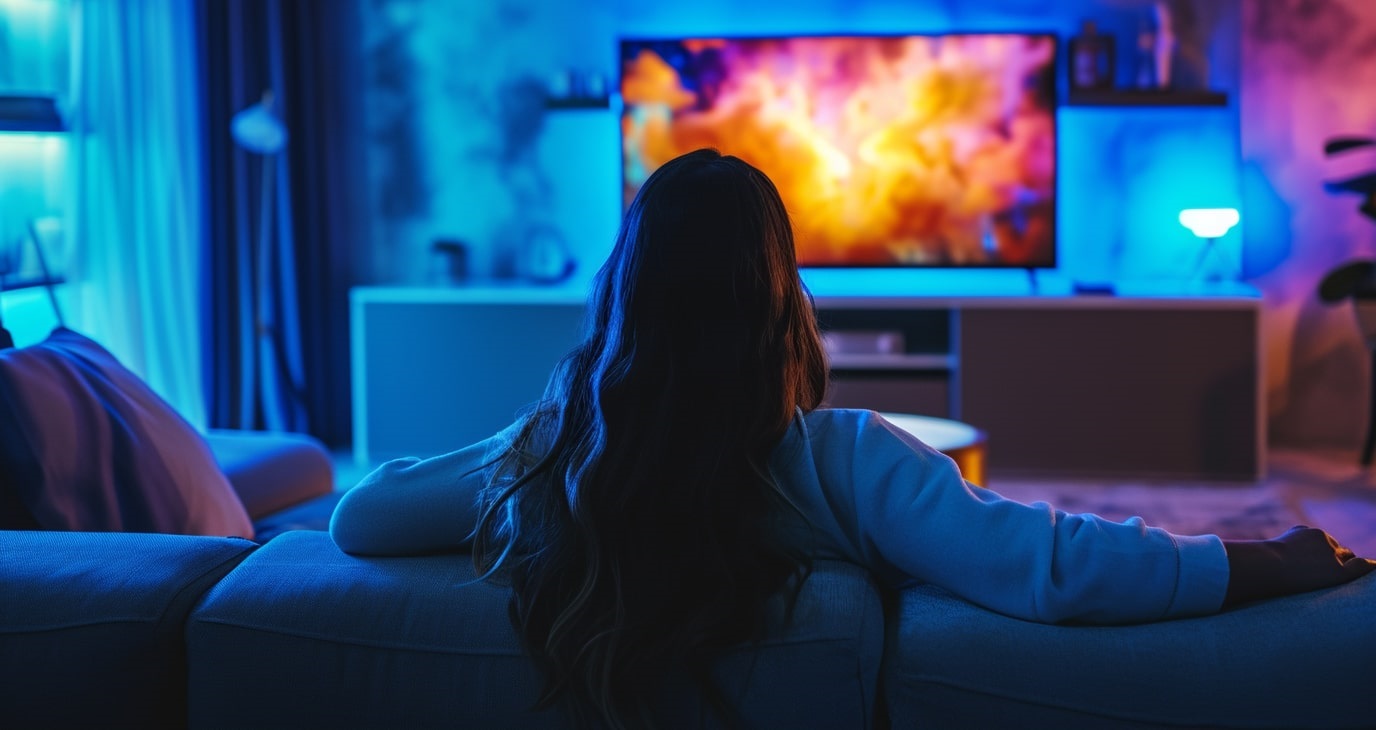 Milyen távolságból nézzünk TV-t?