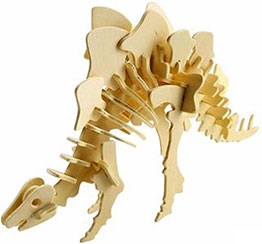 3d fa puzzle - dinoszaurusz