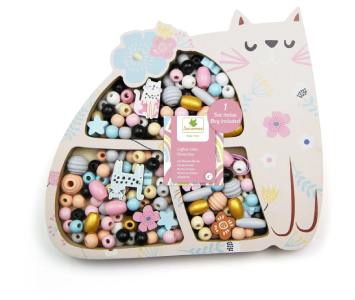 Fa gyöngyök karkötőkhöz