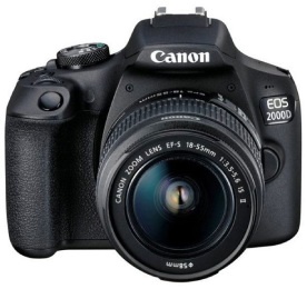 DSLR fényképezőgép objektívvel