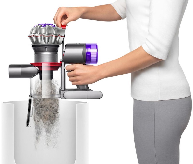 Dyson álló porszívó tartályának kiűrítése