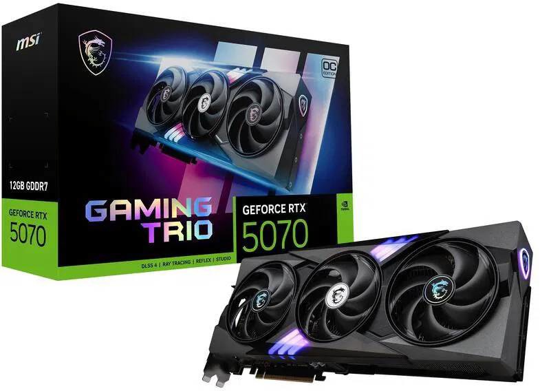 MSI RTX 5070 12G GAMING TRIO OC