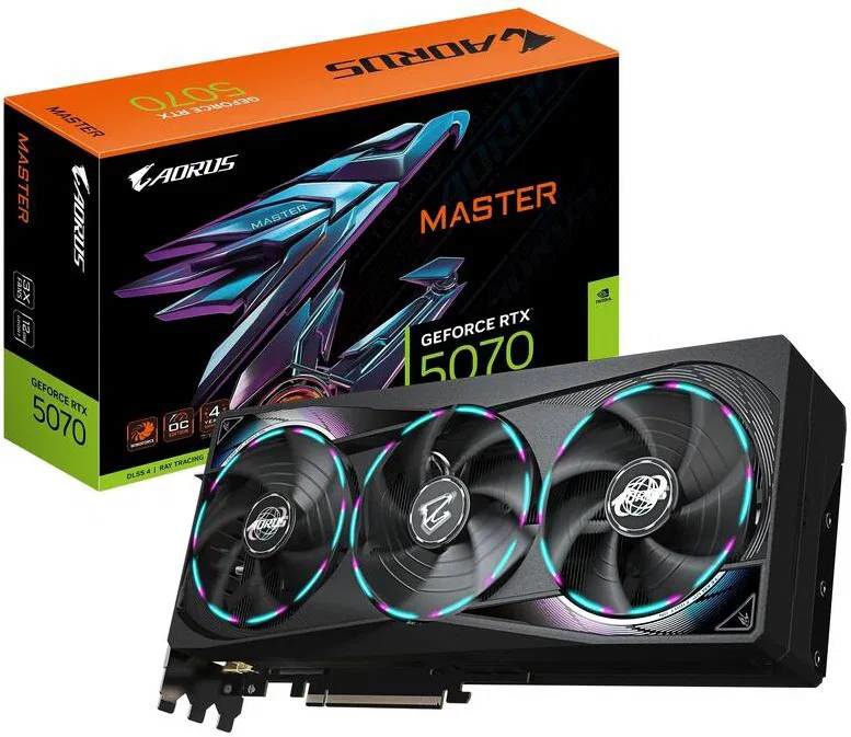 Gigabyte AORUS RTX 5070 MASTER 12G