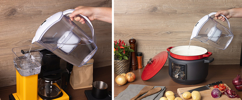 Szűrőkancsó - vízszűrés