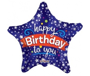 Fólia szülinapi lufi