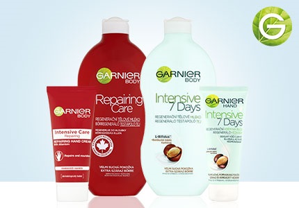 Testápolási termékek Garnier