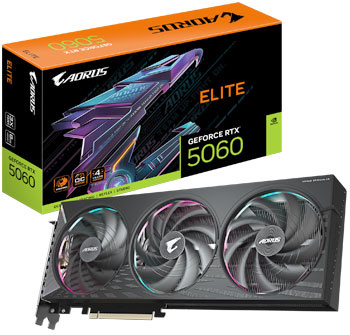 Gigabyte AORUS RTX 5060 ELITE 8G