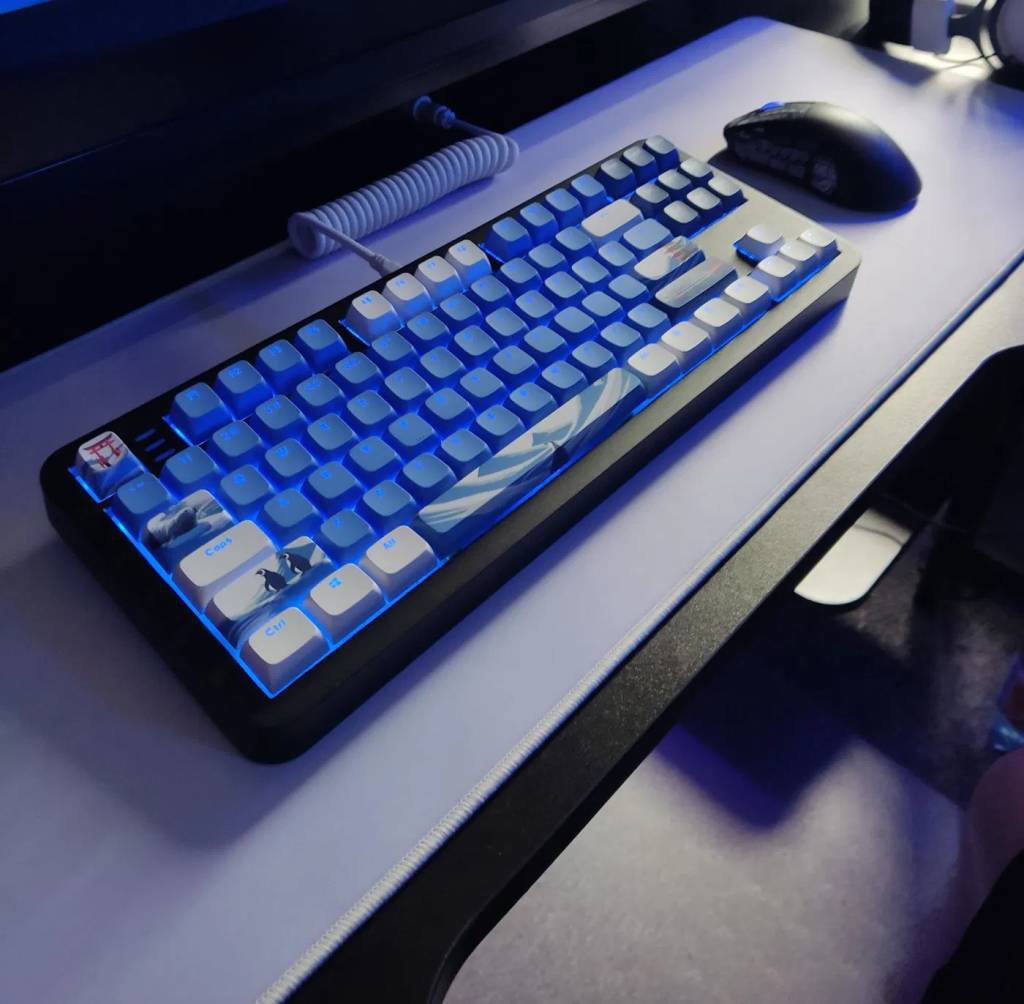 PBT és ABS billentyűzet gomb