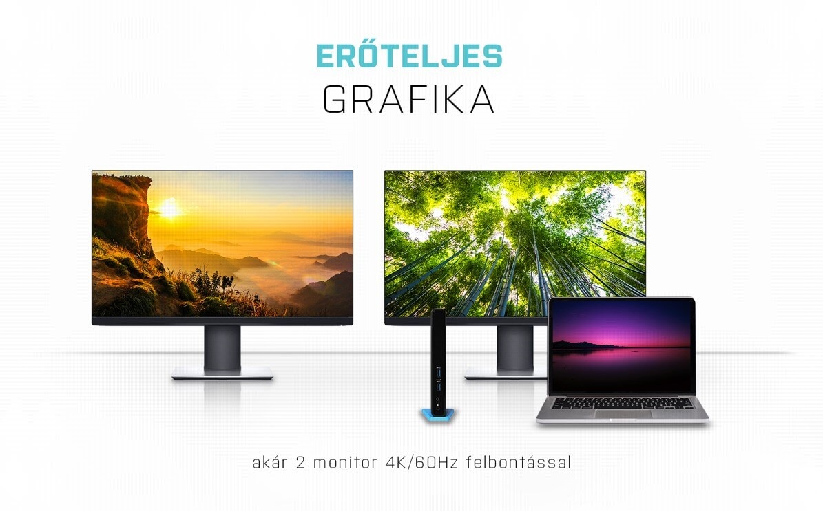 I-TEC USB 3.0 / USB-C dokkolóállomás