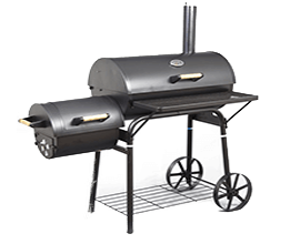 Füstölős faszenes grillek - mozdony grill