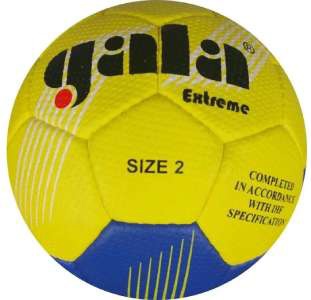 sárga kézilabda labda