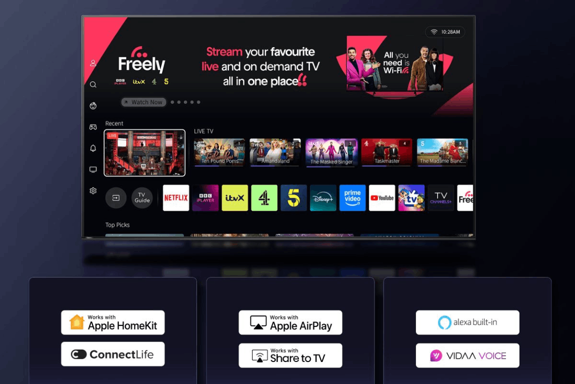 Hisense 116UXQ – Hi-View AI Engine X