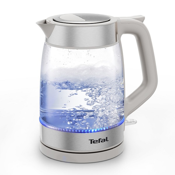 Tefal KI772D38 Glass Black elektromos vízforraló