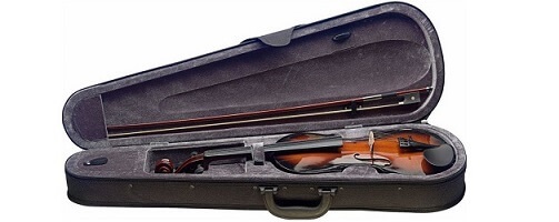 Stradivari hegedű tokkal és vonóval