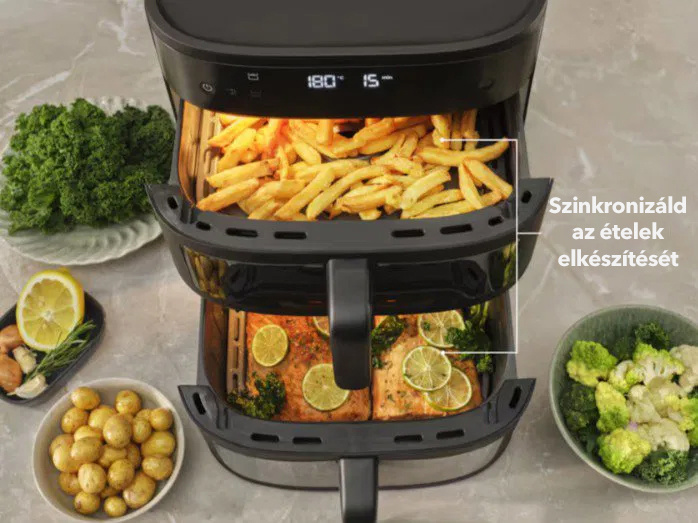 Electrolux 800 EAFD11B forrólevegős sütő