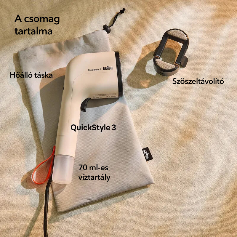 Braun QuickStyle 3 GS3012.BG ruhagőzölő
