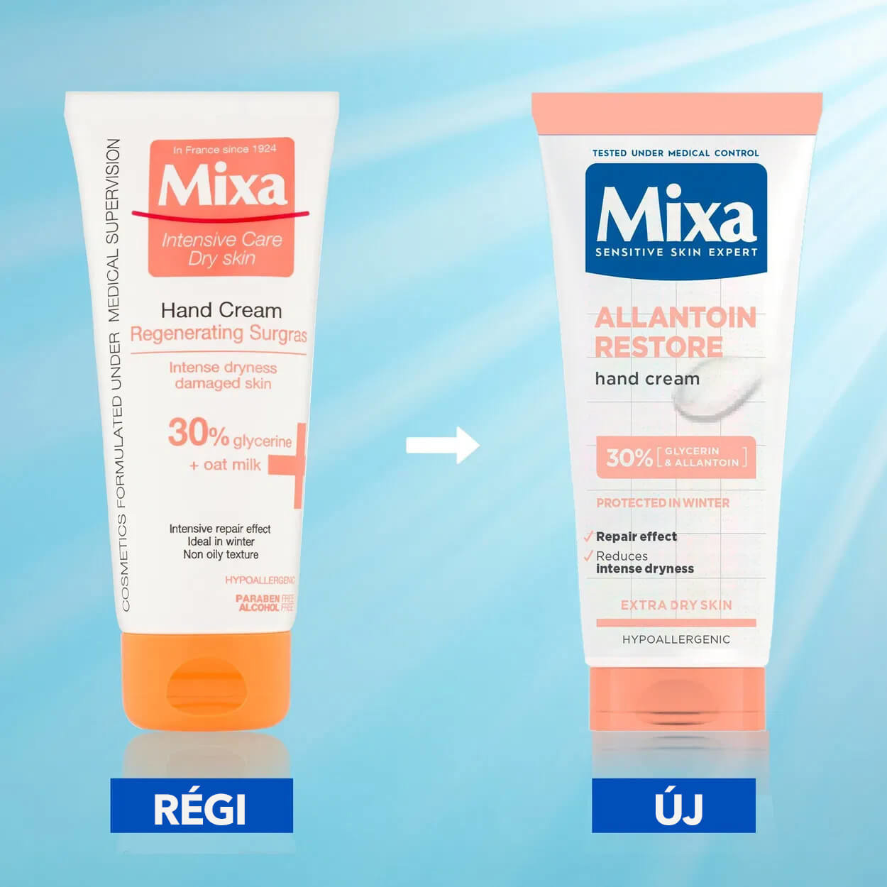 MIXA Shea Nourish kézkrém 100 ml