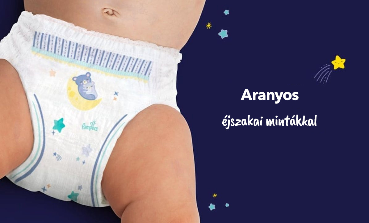 PAMPERS Night Pants pelenka 3 méret