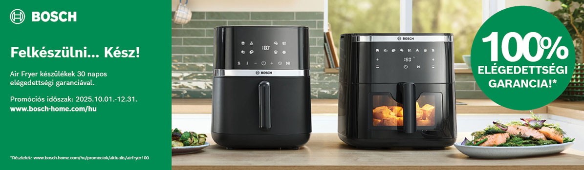 Bosch Air Fryer promóció