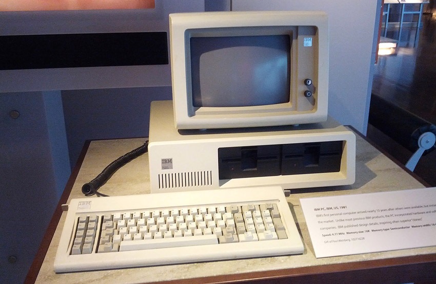 Régi szamítógép fenntartása; IBM System 5150