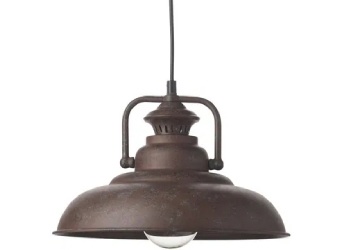 Ipari stílusú csillár nappaliba