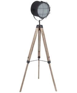 fa állólámpa indusztriális kivitelben