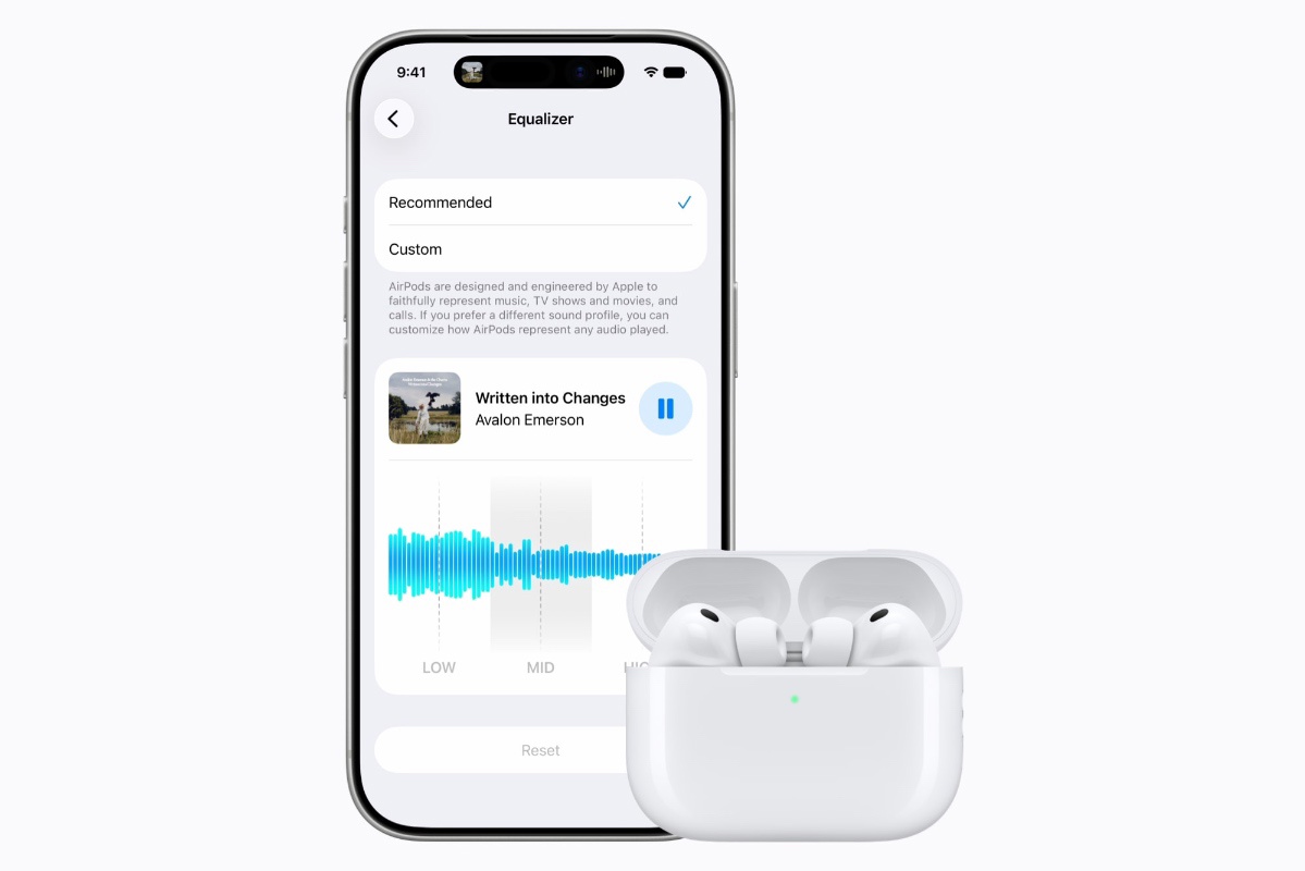iOS 27, hangszínszabályozó