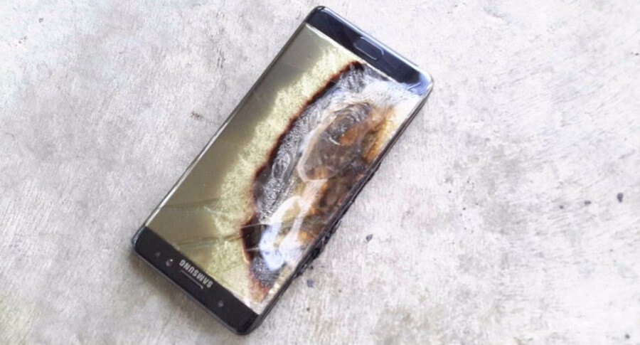 Samsung Galaxy Note 7, akkumulátor